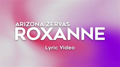 roxanne lyrics|on itunes play the song roxanne.